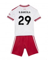 Liverpool Bradley Barcola #29 Venkovní dres pro děti 2026-27 Krátký Rukáv (+ trenýrky)